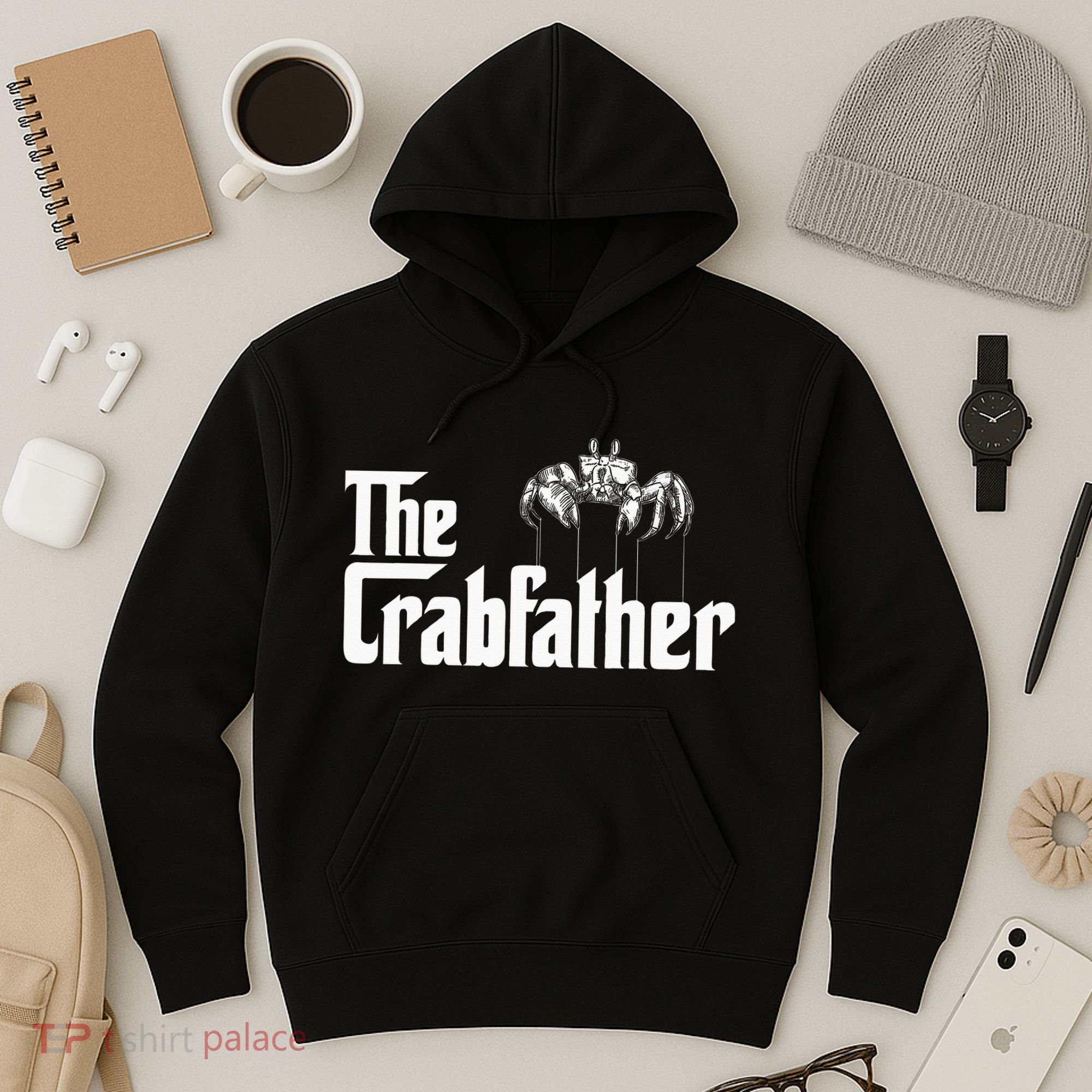 Crab Fishing Dad The Crabfather Hoodie