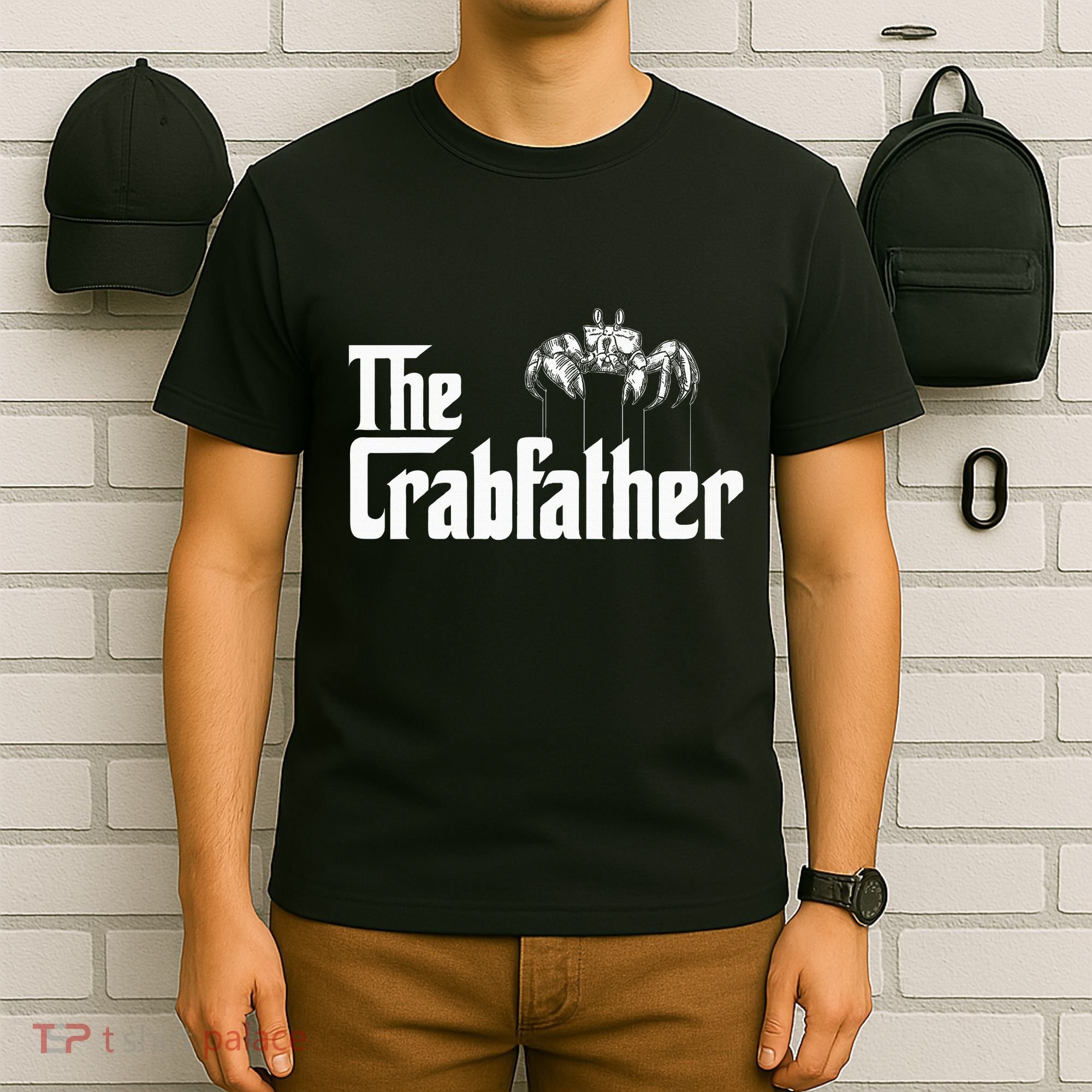 Crab Fishing Dad The Crabfather T-Shirt