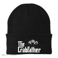 Crab Fishing Dad The Crabfather Beanie thumb 0