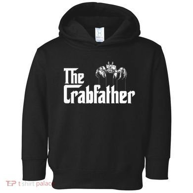 Crab Fishing Dad The Crabfather Toddler Hoodie