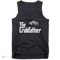Crab Fishing Dad The Crabfather Tank Top thumb 0