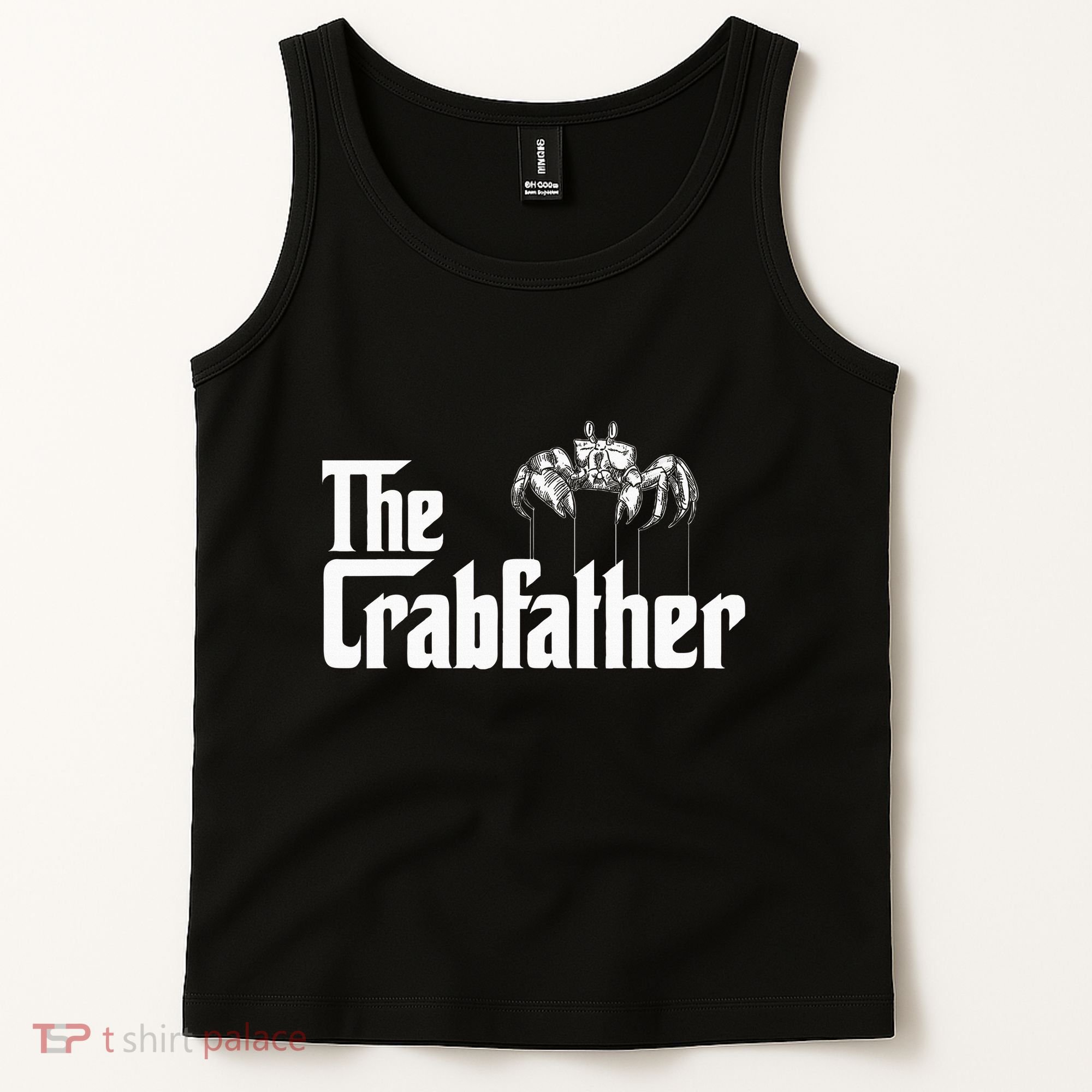 Crab Fishing Dad The Crabfather Tank Top