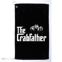 Crab Fishing Dad The Crabfather Golf Towel thumb 0