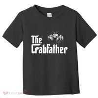 Crab Fishing Dad The Crabfather Toddler T-Shirt thumb 0