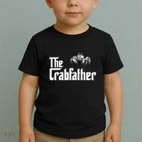 Crab Fishing Dad The Crabfather Toddler T-Shirt thumb 2