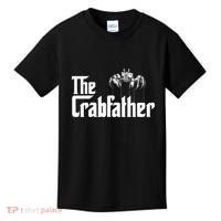 Crab Fishing Dad The Crabfather Kids T-Shirt thumb 0