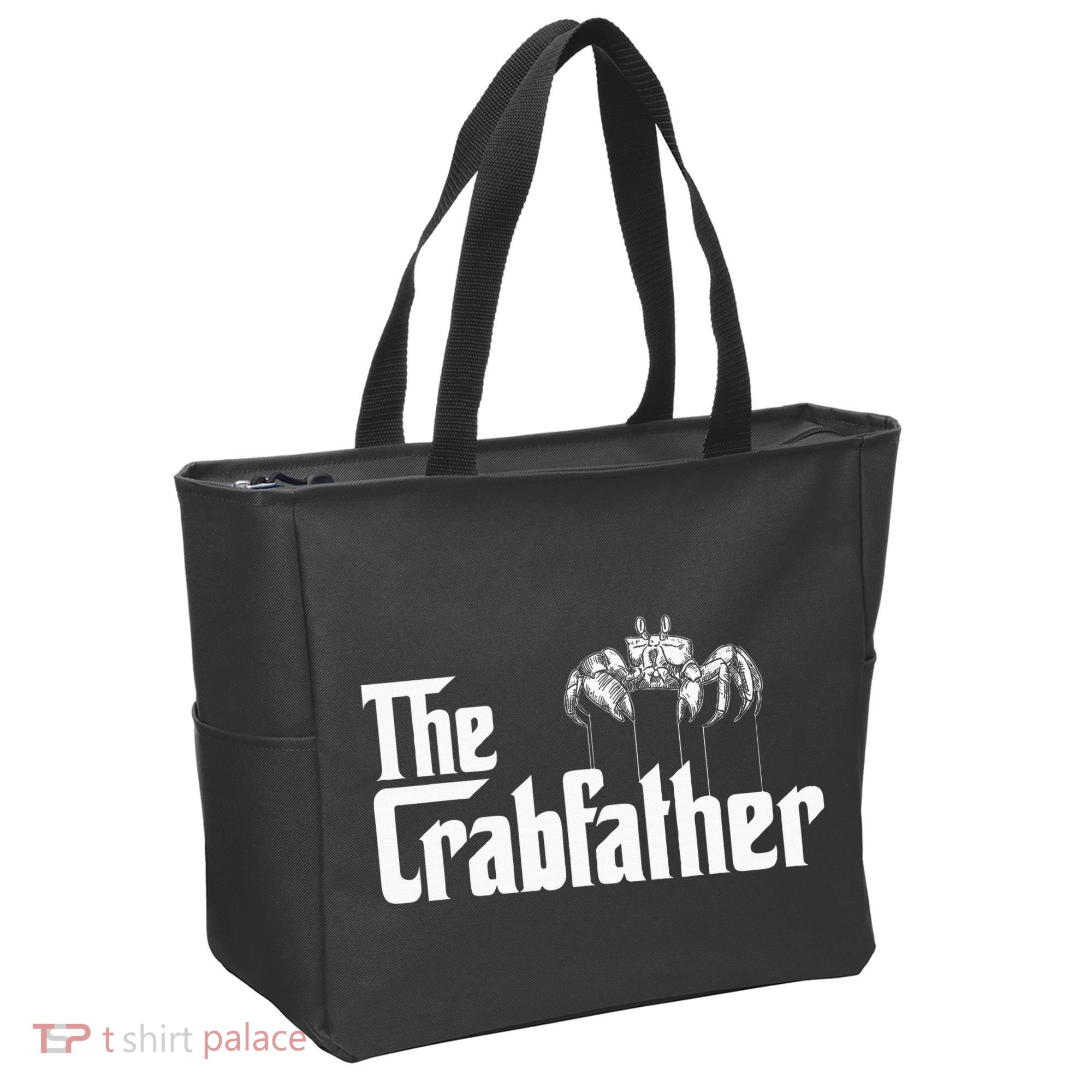Crab Fishing Dad The Crabfather Tote Bag