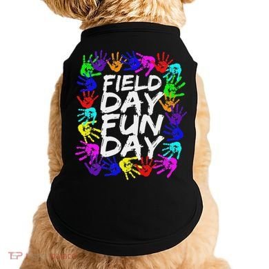 Cute Field Day Teacher Doggie Tank