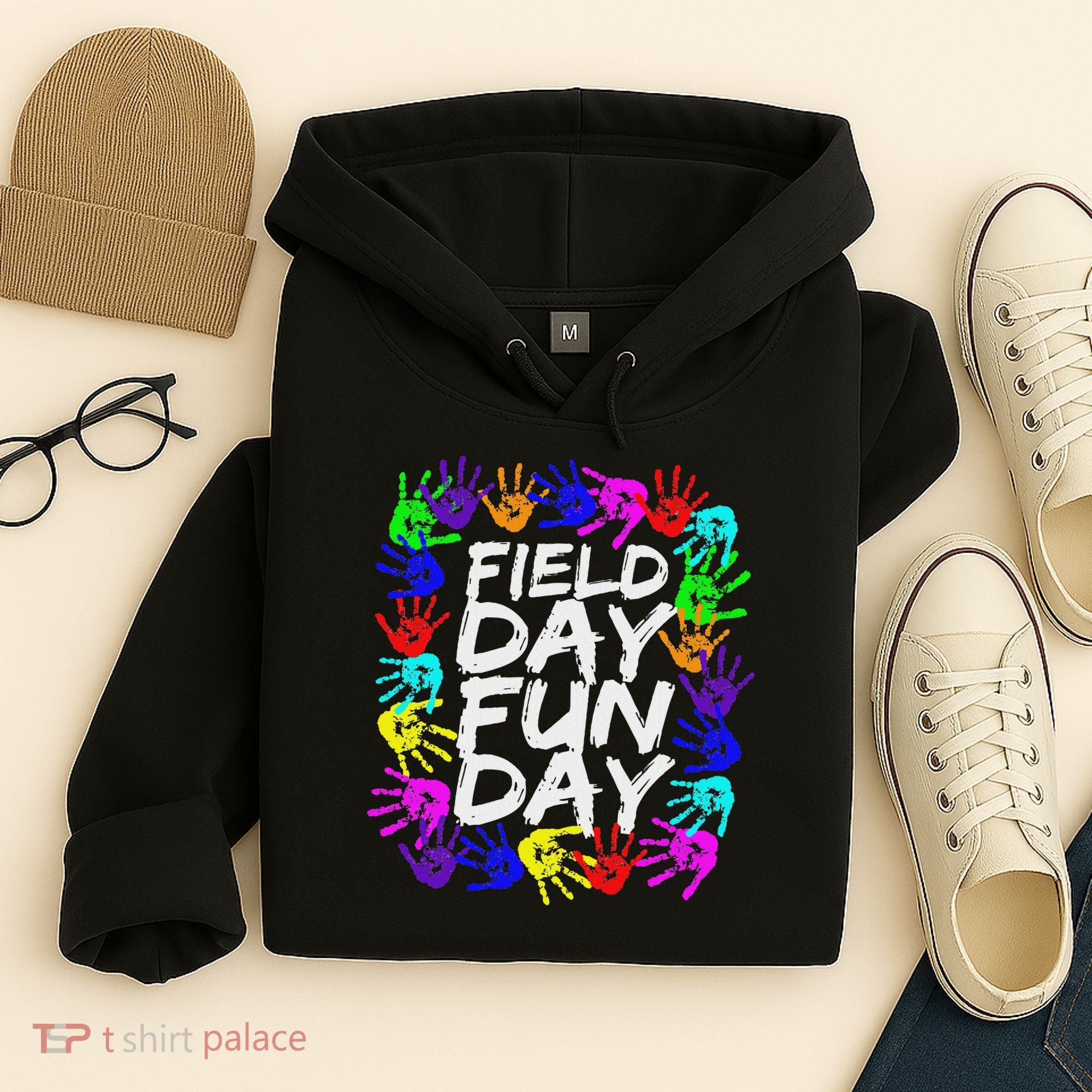 Cute Field Day Teacher Hoodie
