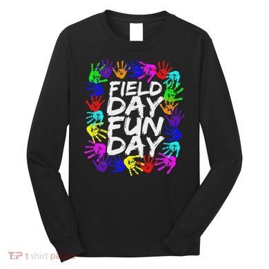 Cute Field Day Teacher Long Sleeve Shirt