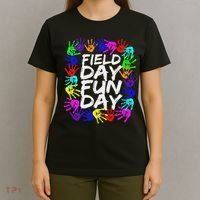 Cute Field Day Teacher T-Shirt thumb 4