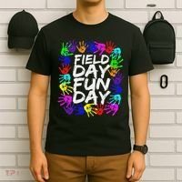 Cute Field Day Teacher T-Shirt thumb 6
