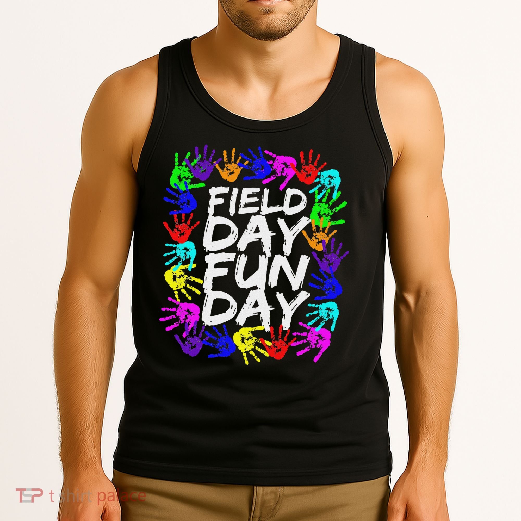 Cute Field Day Teacher Tank Top