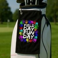 Cute Field Day Teacher Golf Towel thumb 2