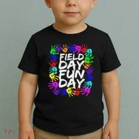 Cute Field Day Teacher Toddler T-Shirt thumb 2