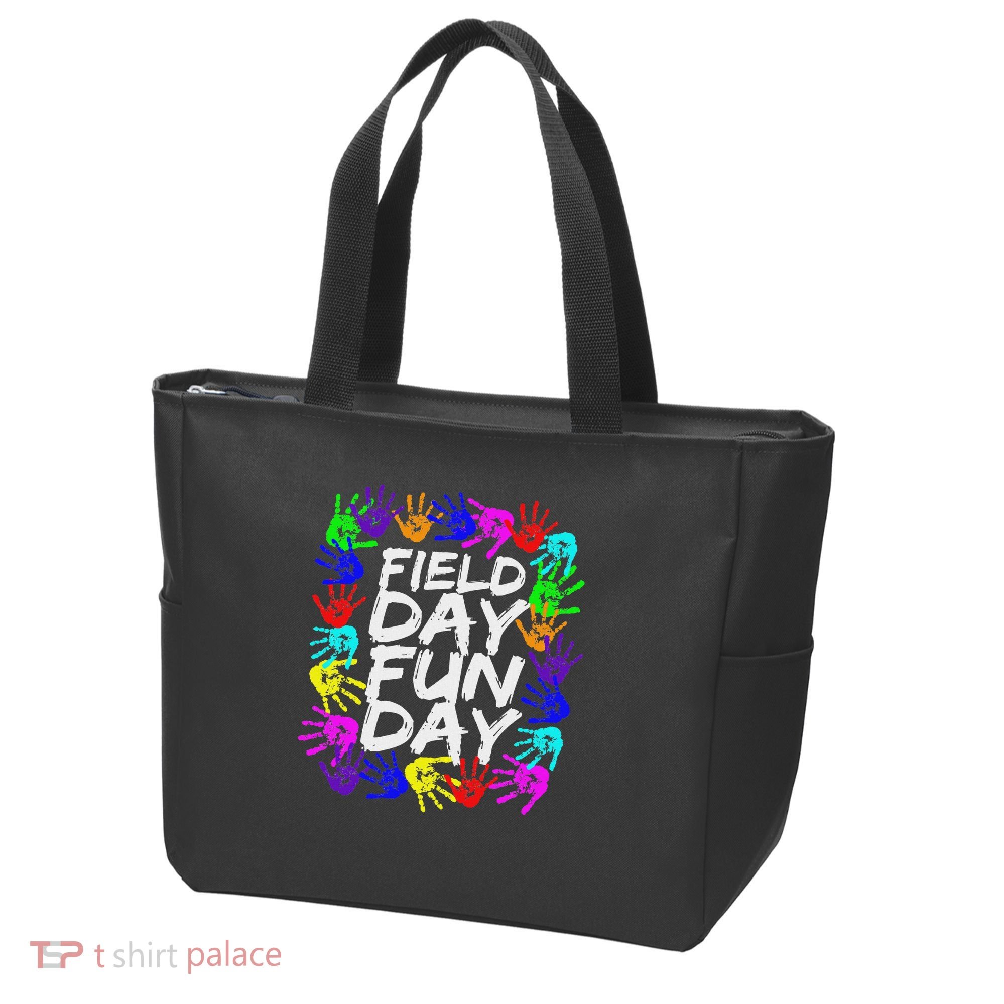 Cute Field Day Teacher Tote Bag
