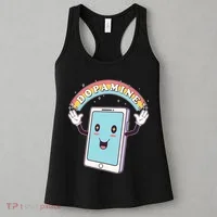 Cute Funny Dopamine Cellphone Women's Tank Top thumb 3