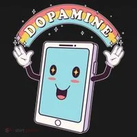 Cute Funny Dopamine Cellphone Women's Tank Top thumb 5