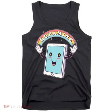 Cute Funny Dopamine Cellphone Tank Top