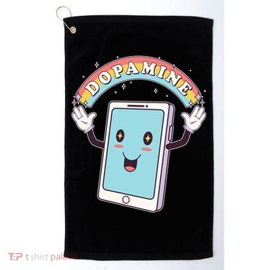 Cute Funny Dopamine Cellphone Golf Towel