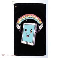 Cute Funny Dopamine Cellphone Golf Towel thumb 0