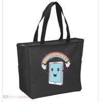Cute Funny Dopamine Cellphone Tote Bag thumb 2