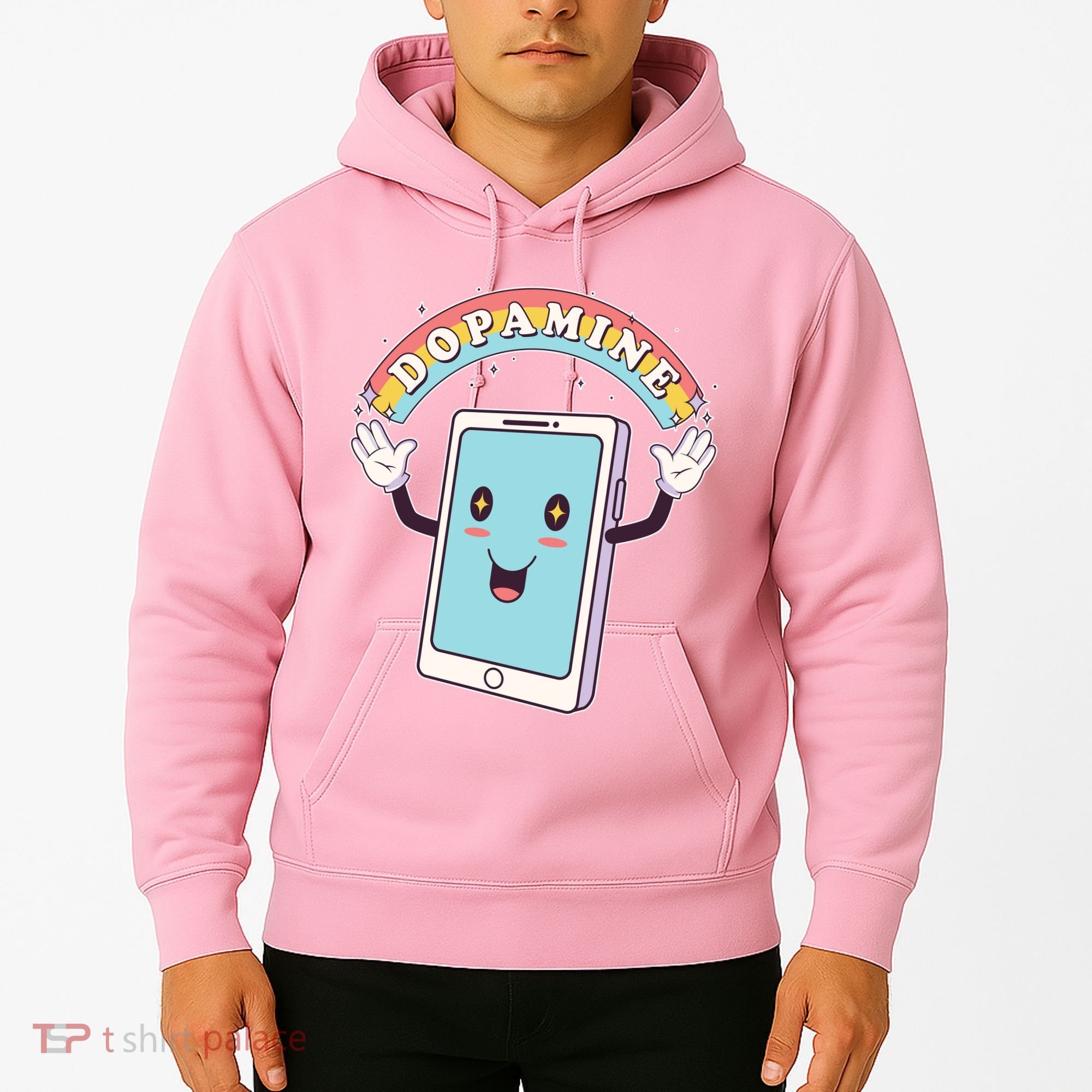 Cute Funny Dopamine Cellphone Hoodie