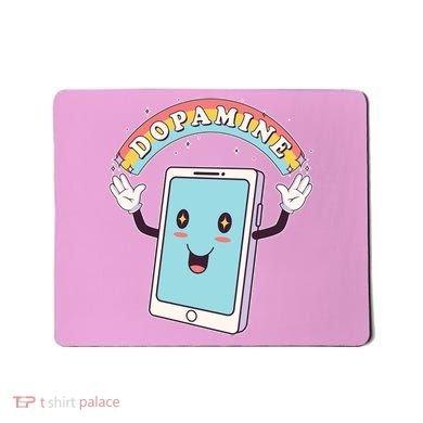 Cute Funny Dopamine Cellphone Mousepad