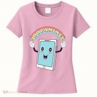 Cute Funny Dopamine Cellphone Women's T-Shirt thumb 0