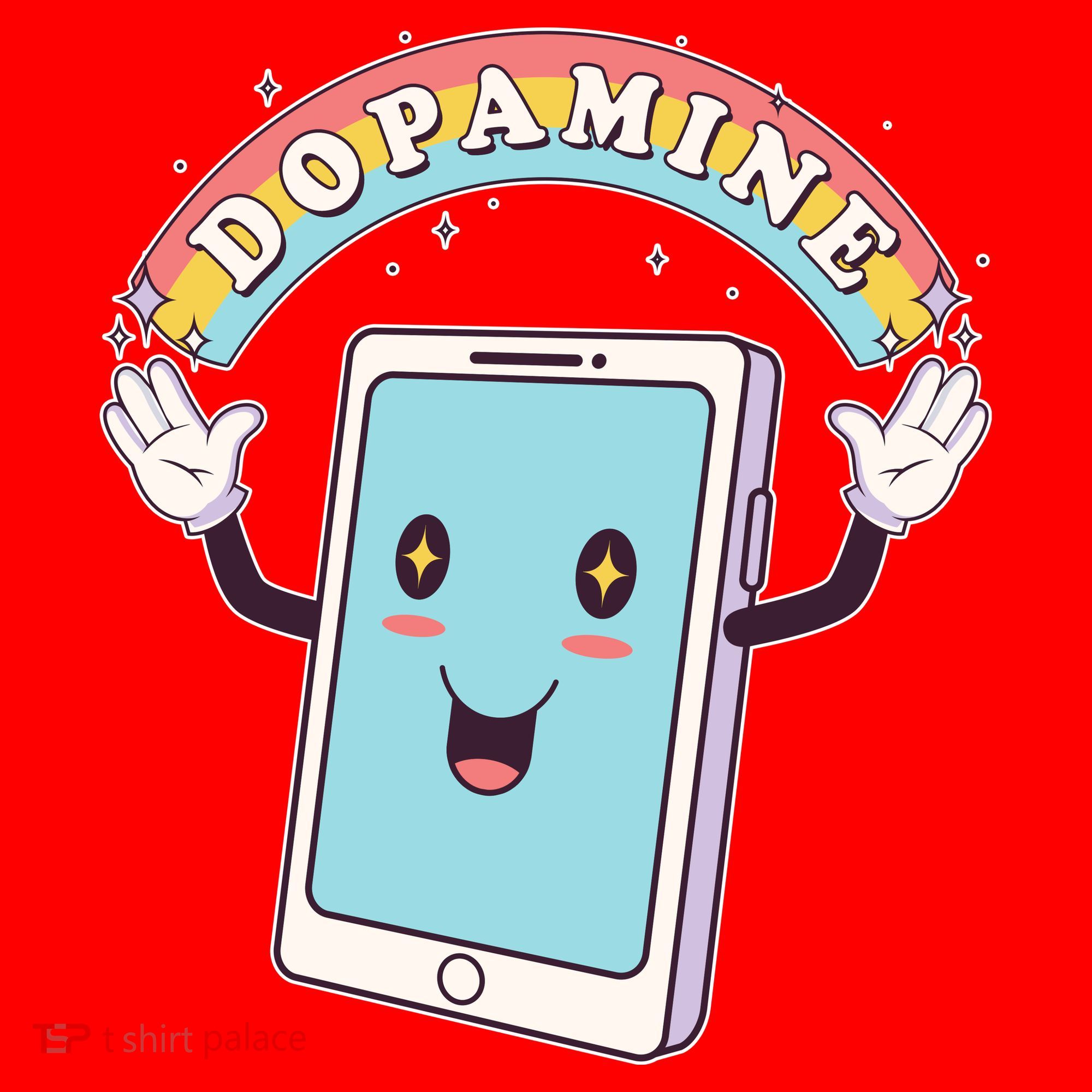 Cute Funny Dopamine Cellphone Santa Hat