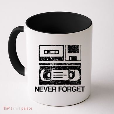Cassette Floppy Disk Retro Never Forget Meaningful Gift Coffee Mug