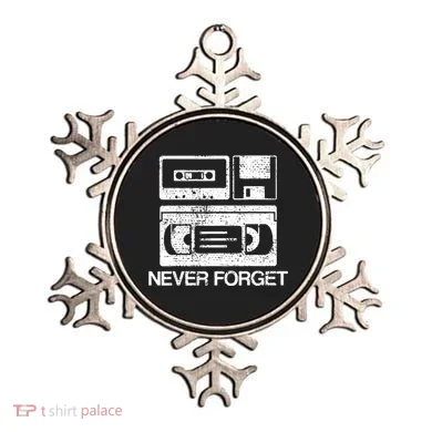 Cassette Floppy Disk Retro Never Forget Meaningful Gift Ornament