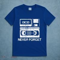Cassette Floppy Disk Retro Never Forget Meaningful Gift T-Shirt thumb 5