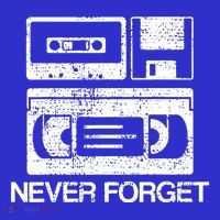 Cassette Floppy Disk Retro Never Forget Meaningful Gift Tumbler thumb 3