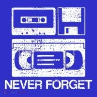 Cassette Floppy Disk Retro Never Forget Meaningful Gift Women's Long Sleeve Shirt thumb 2
