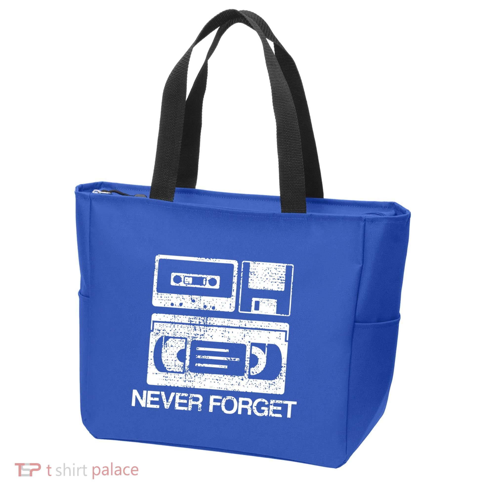 Cassette Floppy Disk Retro Never Forget Meaningful Gift Tote Bag