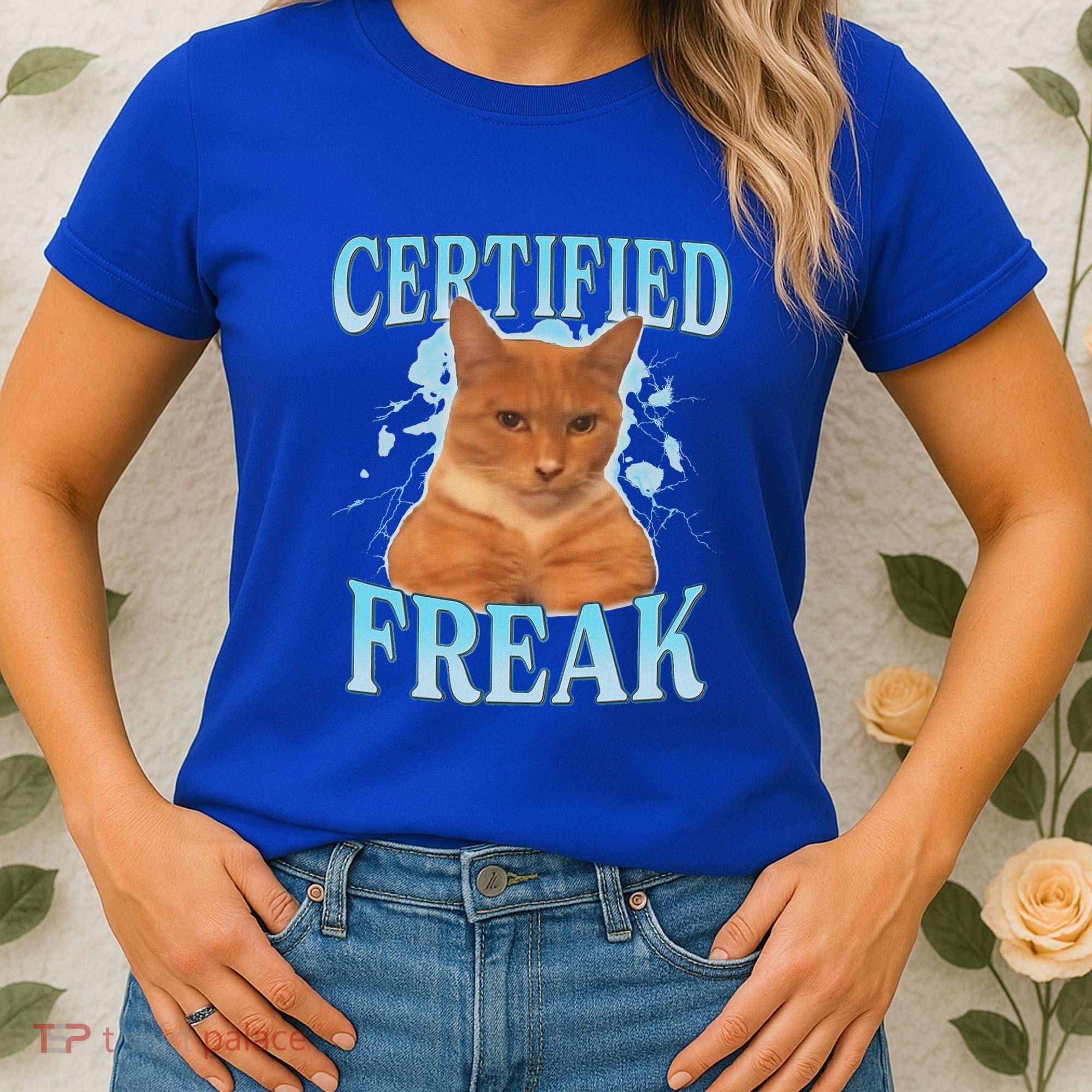 Certified Freak Eat Cement Cursed Cat Women's T-Shirt