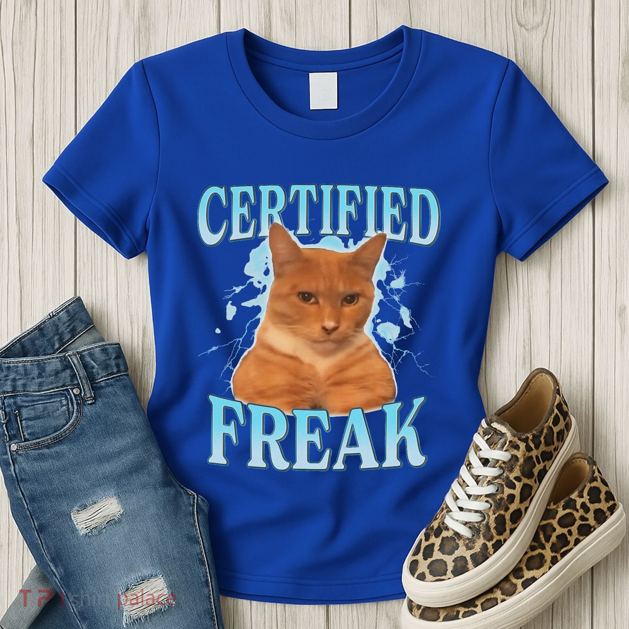 Certified Freak Eat Cement Cursed Cat Women's T-Shirt