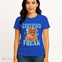Certified Freak Eat Cement Cursed Cat Women's T-Shirt thumb 4
