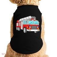 Cool Fire Engine Firetruck Firefighter Meaningful Gift Doggie Tank thumb 0
