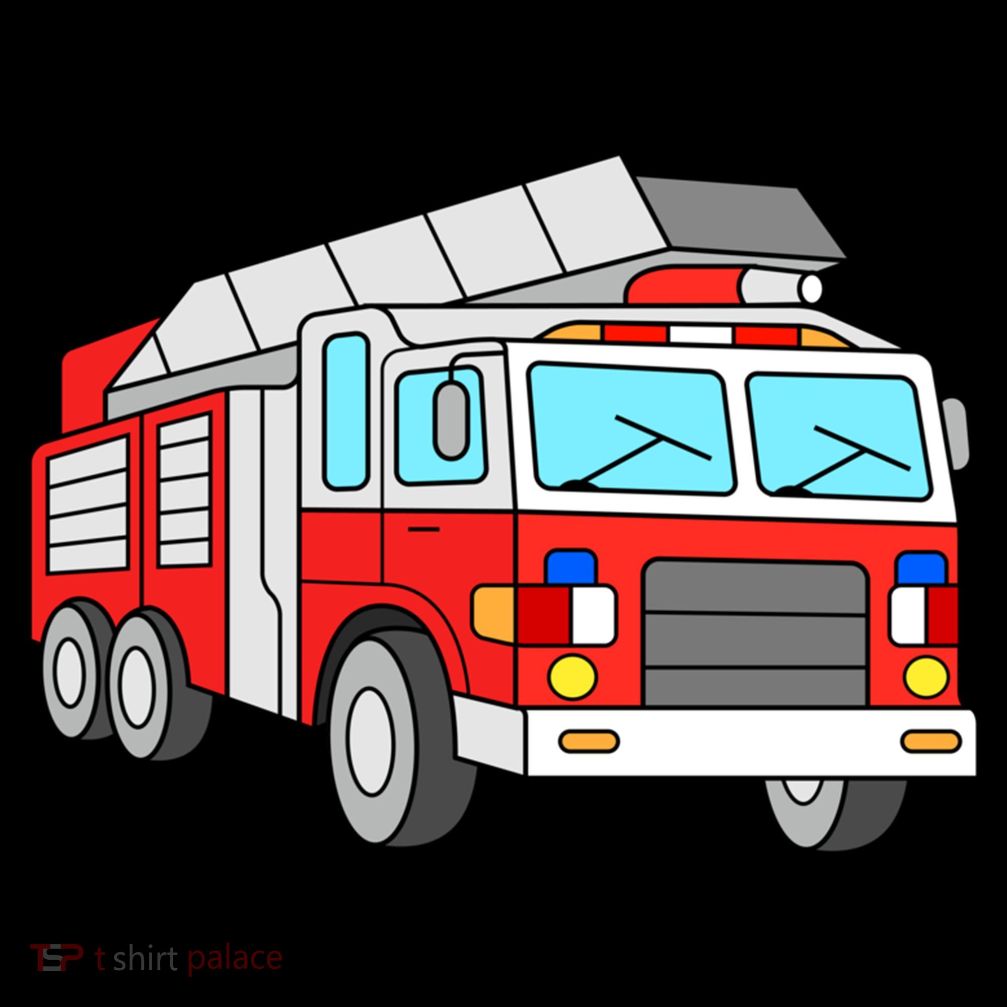 Cool Fire Engine Firetruck Firefighter Meaningful Gift Bucket Hat