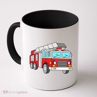 Cool Fire Engine Firetruck Firefighter Meaningful Gift Coffee Mug thumb 0