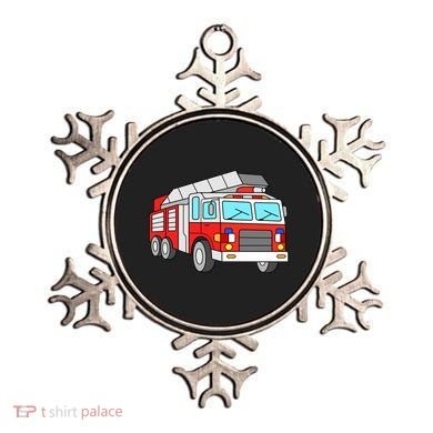 Cool Fire Engine Firetruck Firefighter Meaningful Gift Ornament