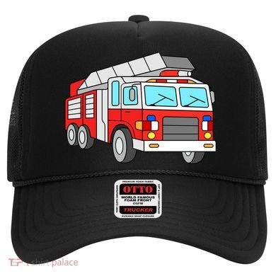 Cool Fire Engine Firetruck Firefighter Meaningful Gift Hat