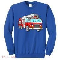 Cool Fire Engine Firetruck Firefighter Meaningful Gift Sweatshirt thumb 0