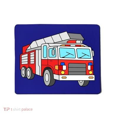 Cool Fire Engine Firetruck Firefighter Meaningful Gift Mousepad