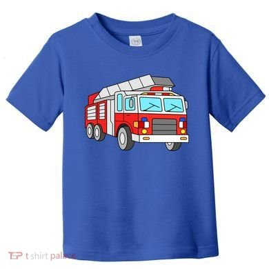 Cool Fire Engine Firetruck Firefighter Meaningful Gift Toddler T-Shirt