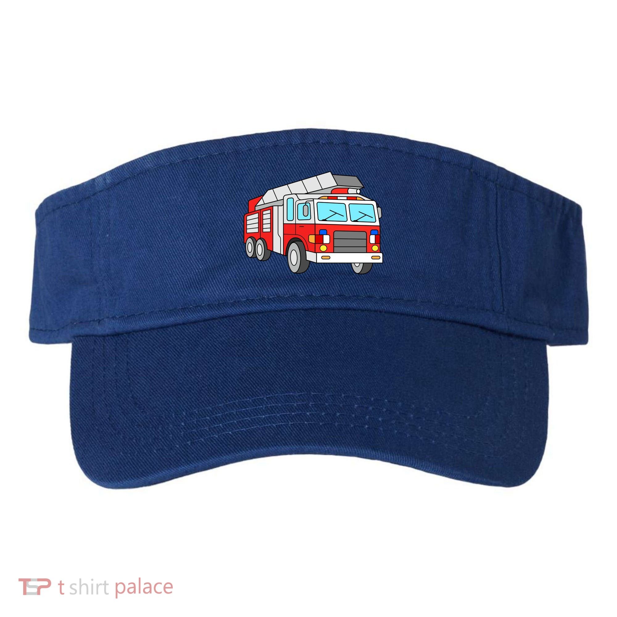 Cool Fire Engine Firetruck Firefighter Meaningful Gift Visor