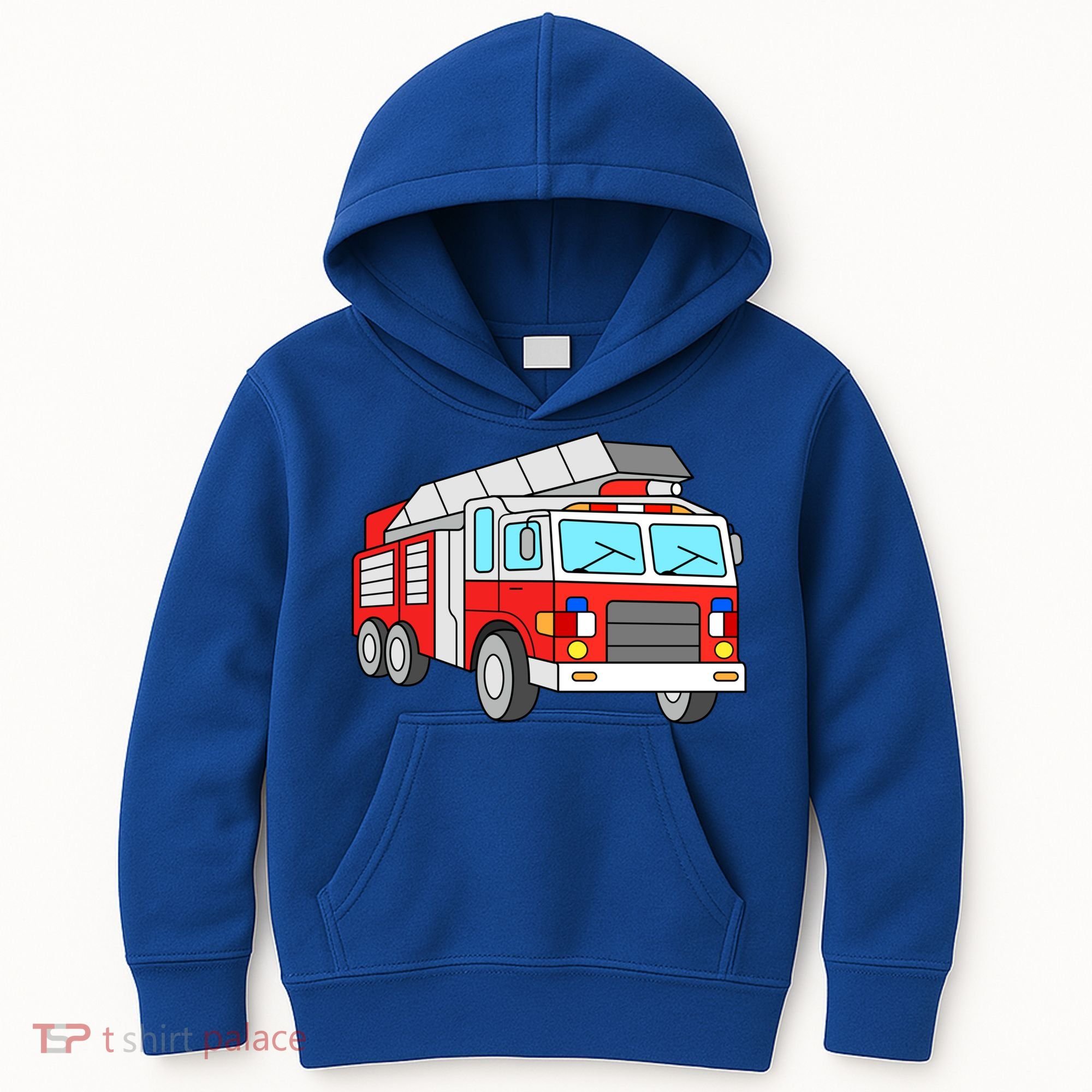Cool Fire Engine Firetruck Firefighter Meaningful Gift Kids Hoodie