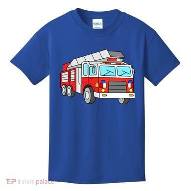 Cool Fire Engine Firetruck Firefighter Meaningful Gift Kids T-Shirt